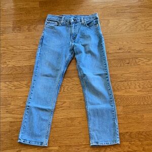 Levi's 511 Blue Slim cut Jeans Classic Denim size 32 waist 30 inseam